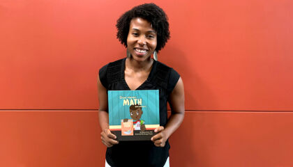 A trip to the store with her nephew inspired her to write