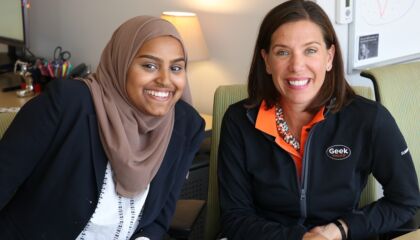 This Twin Cities senior got a broad perspective on what it's like to work at a corporation.