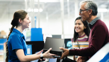 We were recognized for our leadership role in helping customers live more sustainably.