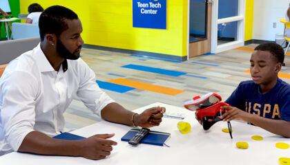 It's the 30th center we've opened to give teens hands-on tech and workforce readiness skills.