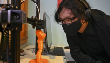 Teen Tech Centers enable youth to creatively discover, experiment and explore.