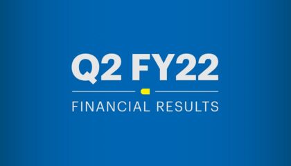 We had record second-quarter results with comparable sales growth of 20% and operating income growth of 40% compared to last year.