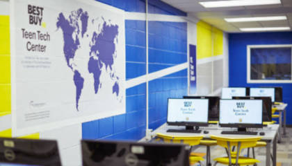 Our Best Buy Teen Tech Center program is expanding, and we’re looking for local nonprofit partners to serve as hosts.