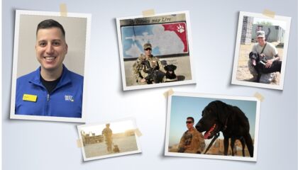 After serving seven years in the Army, Heath Garcia is now using the work ethic and leadership skills he learned there to thrive in a career at Best Buy.