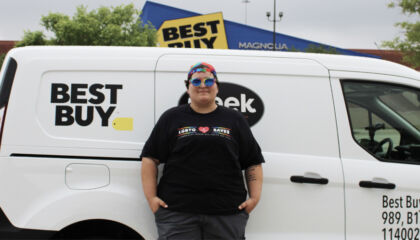 Sherri-Dawn knew she wanted to do more. Through volunteering with an organization that offers safe spaces for youth across the country, she’s done just that.