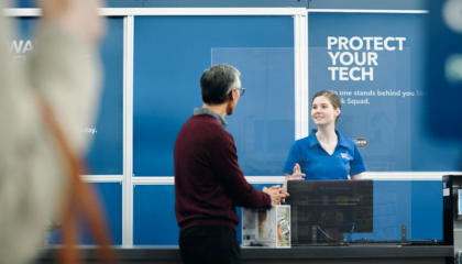 Beginning June 29, customers shopping in-store will have the option to purchase a plastic bag or are encouraged to bring their own bags for purchases.