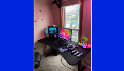 Through word of mouth and a GoFundMe, the duo quickly raised over $1,500 to use on a tech makeover.