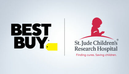For the 10th holiday season in a row, Best Buy is joining the fight against childhood cancer and other life-threatening diseases as part of the St. Jude Thanks and Giving® campaign. 